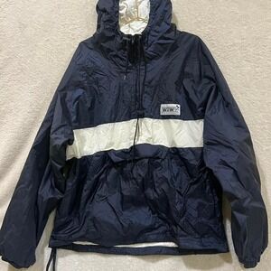 Blue Walt Disney world windbreaker Mickey Mouse size XL